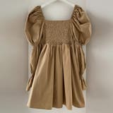 パフスリーブコットンミニワンピース【韓国ファッション】【春夏新商品】 | Doula Doula | 詳細画像3 