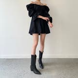 パフスリーブコットンミニワンピース【韓国ファッション】【春夏新商品】 | Doula Doula | 詳細画像20 