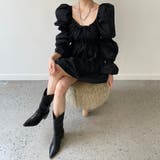 パフスリーブコットンミニワンピース【韓国ファッション】【春夏新商品】 | Doula Doula | 詳細画像22 
