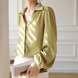 Vネックドレスシャツ【韓国ファッション】【春夏新商品】 | Doula Doula | 詳細画像14 