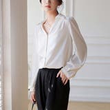 Vネックドレスシャツ【韓国ファッション】【春夏新商品】 | Doula Doula | 詳細画像23 