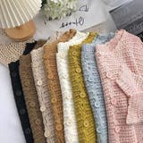クロシェニットカーディガン【韓国ファッション】【春夏新商品】 | Doula Doula | 詳細画像15 