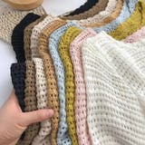 クロシェニットカーディガン【韓国ファッション】【春夏新商品】 | Doula Doula | 詳細画像17 