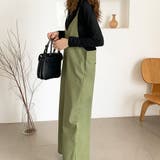 さらっとリラックス。Vネックサロペットワイドパンツ | Doula Doula | 詳細画像2 