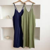 さらっとリラックス。Vネックサロペットワイドパンツ | Doula Doula | 詳細画像3 