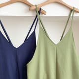 さらっとリラックス。Vネックサロペットワイドパンツ | Doula Doula | 詳細画像5 