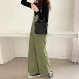 さらっとリラックス。Vネックサロペットワイドパンツ | Doula Doula | 詳細画像9 