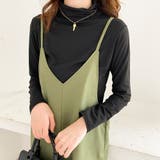 さらっとリラックス。Vネックサロペットワイドパンツ | Doula Doula | 詳細画像10 