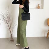 さらっとリラックス。Vネックサロペットワイドパンツ | Doula Doula | 詳細画像18 