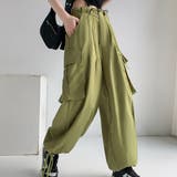 女っぽワークテイスト。裾ドロスト2wayワークパンツ カーゴパンツ | Doula Doula | 詳細画像17