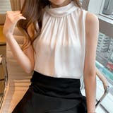 ホルターネック後ろリボンノースリーブブラウス【韓国ファッション】 | Doula Doula | 詳細画像9