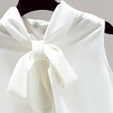 ホルターネック後ろリボンノースリーブブラウス【韓国ファッション】 | Doula Doula | 詳細画像11