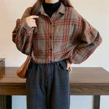 コーデュロイチェックシャツ【韓国ファッション】 | Doula Doula | 詳細画像7