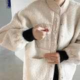 スタンドカラーボアジャケット【韓国ファッション】 | Doula Doula | 詳細画像3 