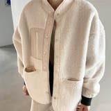 スタンドカラーボアジャケット【韓国ファッション】 | Doula Doula | 詳細画像24 