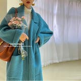 オープンカラーロングニットガウン【韓国ファッション】 | Doula Doula | 詳細画像2