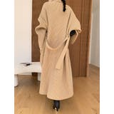 オープンカラーロングニットガウン【韓国ファッション】 | Doula Doula | 詳細画像12