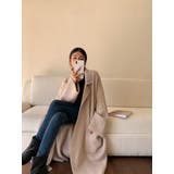 オープンカラーロングニットガウン【韓国ファッション】 | Doula Doula | 詳細画像20