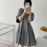 フリル衿背中あきリボンワンピース【韓国ファッション】 | Doula Doula | 詳細画像13 