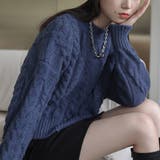 クルーネックケーブルニットセーター【韓国ファッション】 | Doula Doula | 詳細画像24