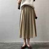 ハイウエストプリーツスカート【韓国ファッション】 | Doula Doula | 詳細画像2 