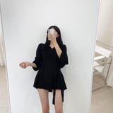 Vネックウエストリボンニット【韓国ファッション】 | Doula Doula | 詳細画像17 