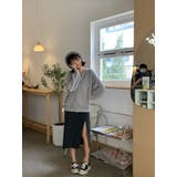 フロントジップニットブルゾン【韓国ファッション】【春夏新商品】 | Doula Doula | 詳細画像18 