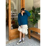 フロントジップニットブルゾン【韓国ファッション】【春夏新商品】 | Doula Doula | 詳細画像24 