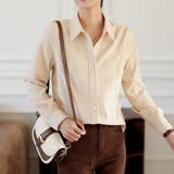 サイドタックブラウスシャツ【韓国ファッション】【春夏新商品】 | Doula Doula | 詳細画像3 