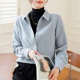 サイドタックブラウスシャツ【韓国ファッション】【春夏新商品】 | Doula Doula | 詳細画像4 