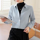サイドタックブラウスシャツ【韓国ファッション】【春夏新商品】 | Doula Doula | 詳細画像6 