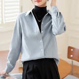 サイドタックブラウスシャツ【韓国ファッション】【春夏新商品】 | Doula Doula | 詳細画像7 