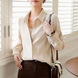 サイドタックブラウスシャツ【韓国ファッション】【春夏新商品】 | Doula Doula | 詳細画像14 