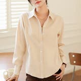 サイドタックブラウスシャツ【韓国ファッション】【春夏新商品】 | Doula Doula | 詳細画像16 