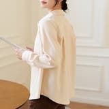 サイドタックブラウスシャツ【韓国ファッション】【春夏新商品】 | Doula Doula | 詳細画像17 