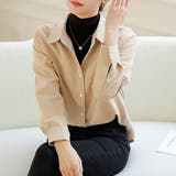 サイドタックブラウスシャツ【韓国ファッション】【春夏新商品】 | Doula Doula | 詳細画像23 