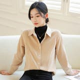 サイドタックブラウスシャツ【韓国ファッション】【春夏新商品】 | Doula Doula | 詳細画像25 
