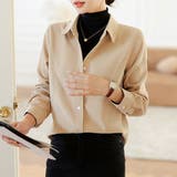 サイドタックブラウスシャツ【韓国ファッション】【春夏新商品】 | Doula Doula | 詳細画像28 
