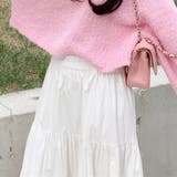 ティアードギャザーフレアロングスカート【韓国ファッション】【春夏新商品】 | Doula Doula | 詳細画像20 