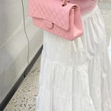 ティアードギャザーフレアロングスカート【韓国ファッション】【春夏新商品】 | Doula Doula | 詳細画像23 