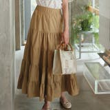 ティアードギャザーフレアロングスカート【韓国ファッション】【春夏新商品】 | Doula Doula | 詳細画像57 