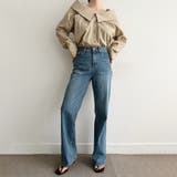 オフショルダーデザインシャツ【韓国ファッション】【春夏新商品】 | Doula Doula | 詳細画像13 