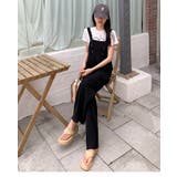 ワイドレッグジャンプスーツ【韓国ファッション】 | Doula Doula | 詳細画像7