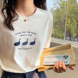 ラウンドネックダックプリントTシャツ【韓国ファッション】 | Doula Doula | 詳細画像6