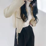 サイドリボンエコレザージャケット【韓国ファッション】 | Doula Doula | 詳細画像3 