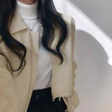 サイドリボンエコレザージャケット【韓国ファッション】 | Doula Doula | 詳細画像5 