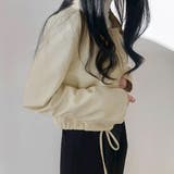 サイドリボンエコレザージャケット【韓国ファッション】 | Doula Doula | 詳細画像8 