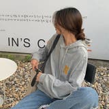 アルファベットロゴフーディー【韓国ファッション】【春夏新商品】 | Doula Doula | 詳細画像17 