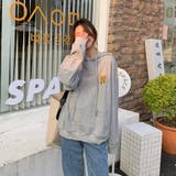 アルファベットロゴフーディー【韓国ファッション】【春夏新商品】 | Doula Doula | 詳細画像19 