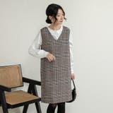 新色追加 ジャンパースカート 選べる長さ | Doux Belle  | 詳細画像20 